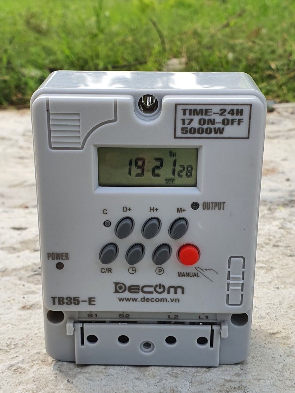 [5000W] Hẹn giờ điện tử công suất lớn 5000W TB35 - E