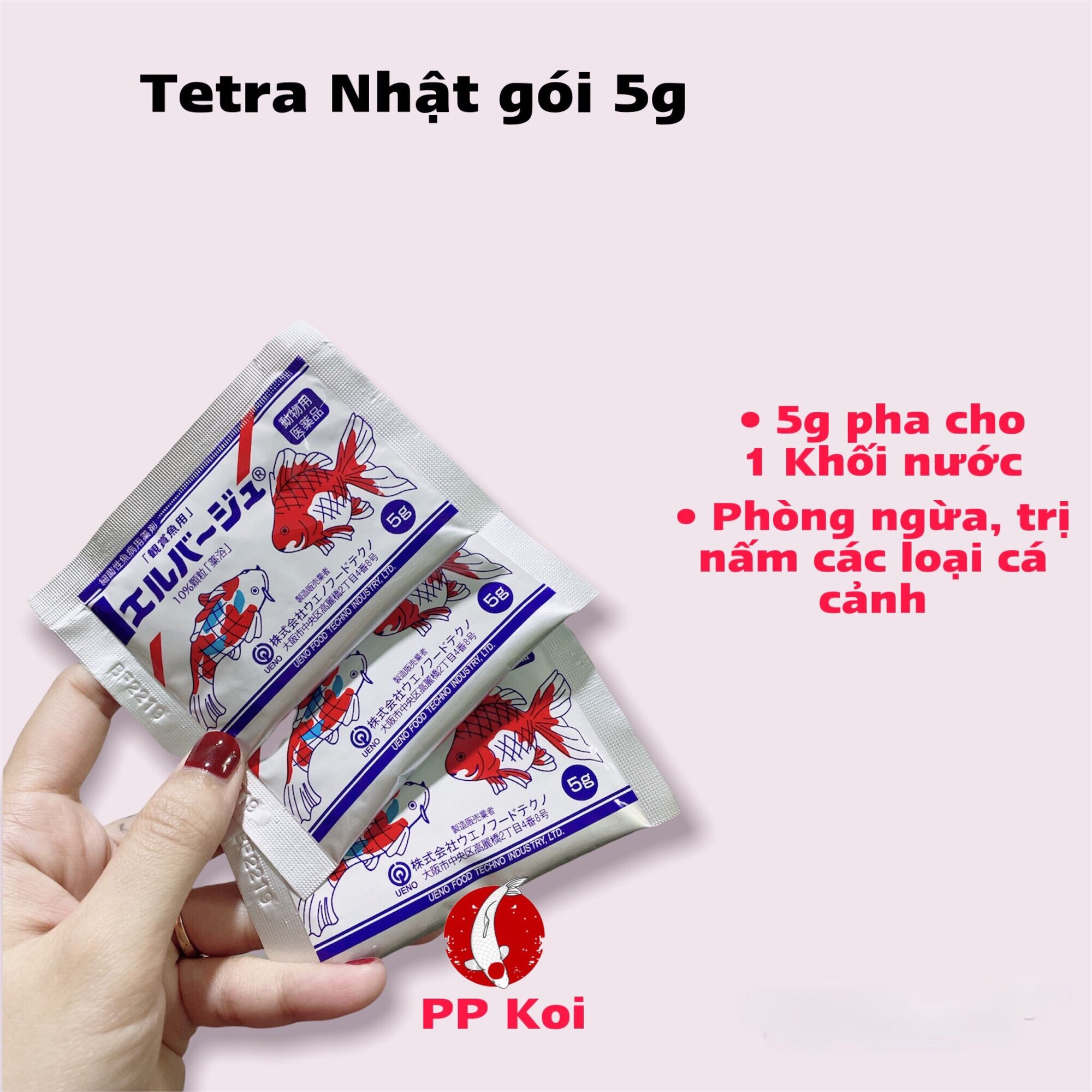 Tetra nhật cho cá cảnh - gói 5gr