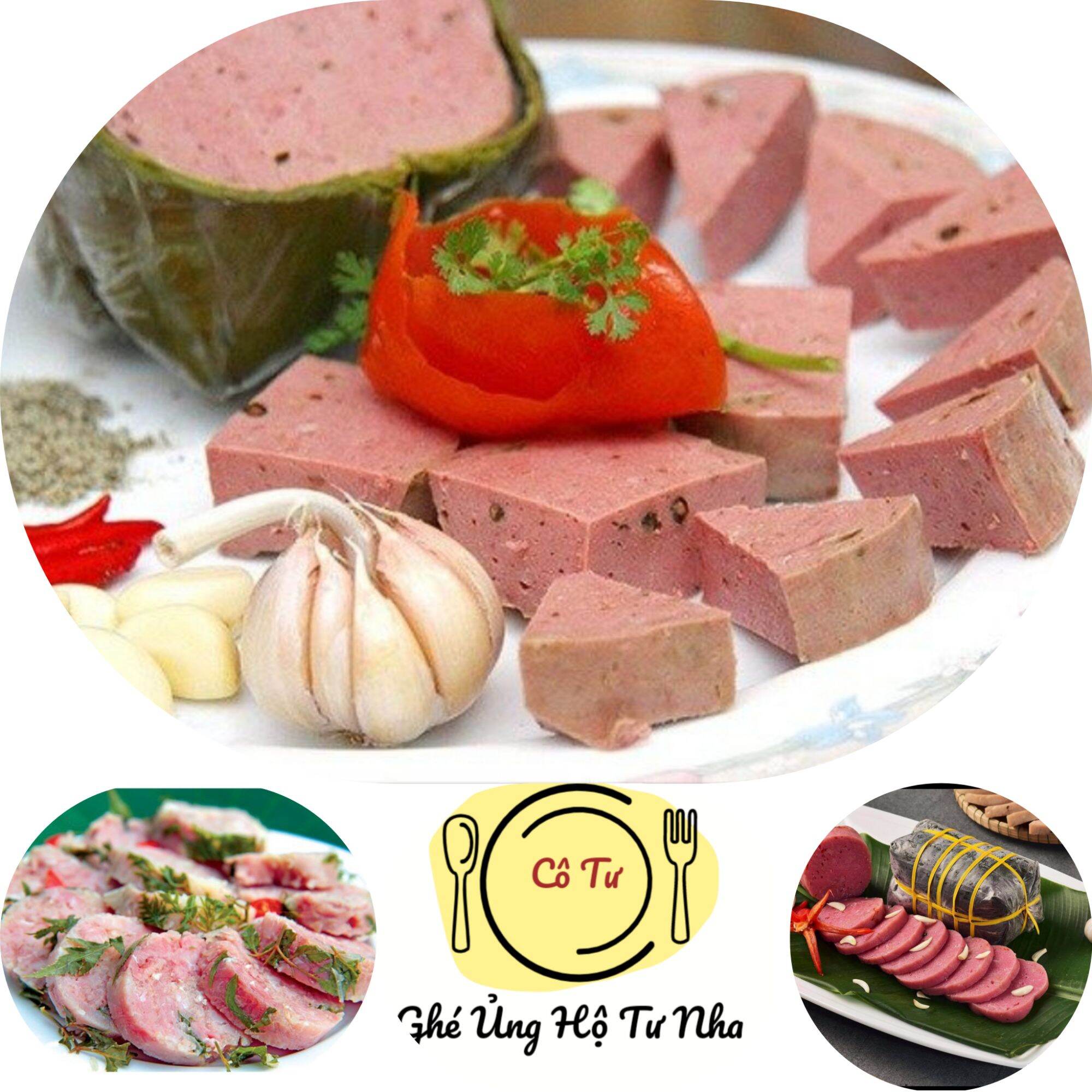 1 cây nem chua đặc sản bình định( 1 cây 450 gram luon lá)