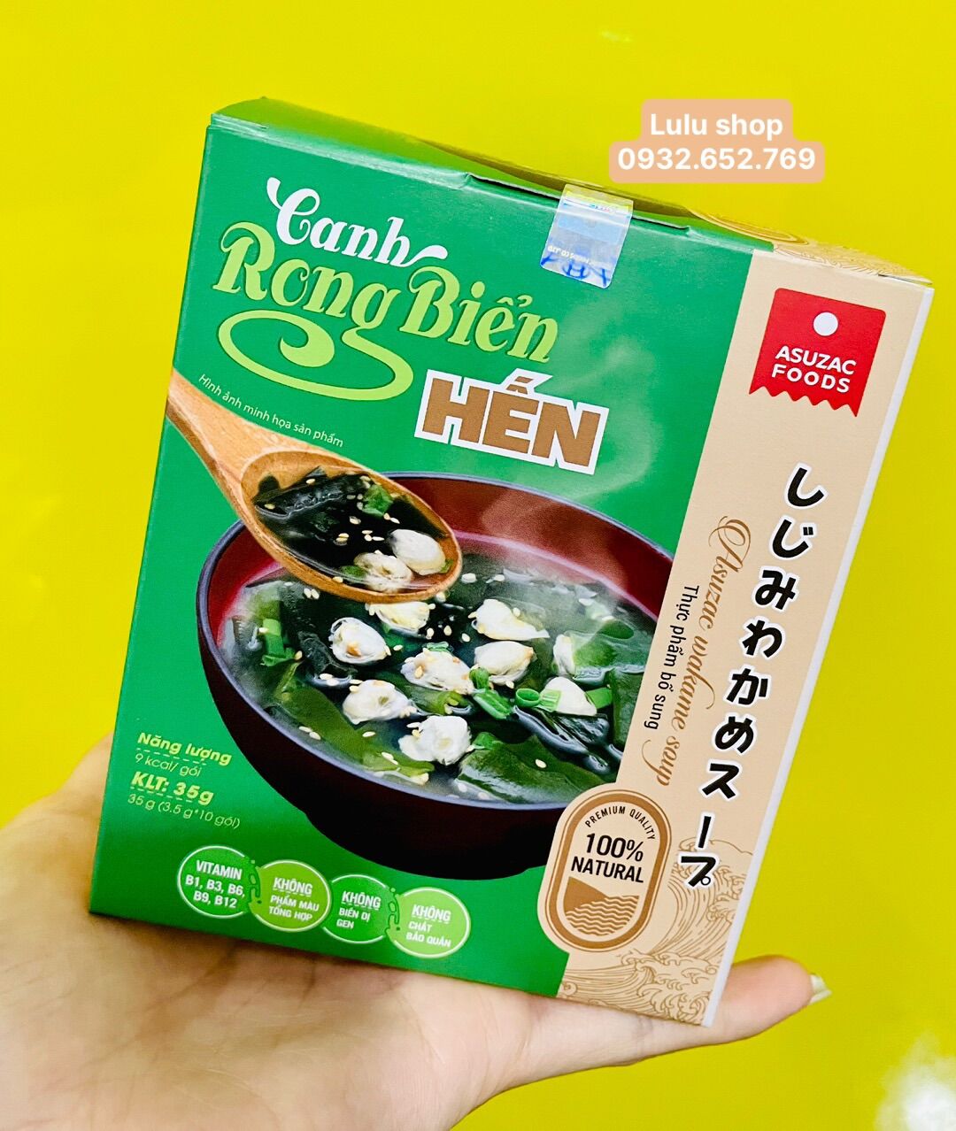 Canh Rong biển HẾN ASUZAC
