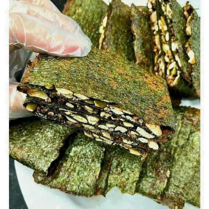 Rong biển kẹp hạt dinh dưỡng 500g