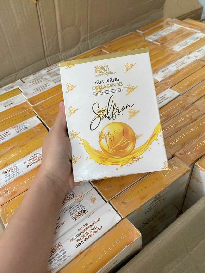 Tắm Trắng Colagen X3 Chính Hãng