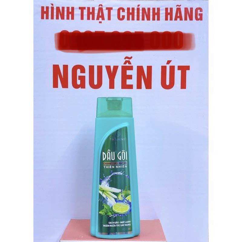 [HCM]Dầu gội chanh sả bạc hà thorakao 400ml