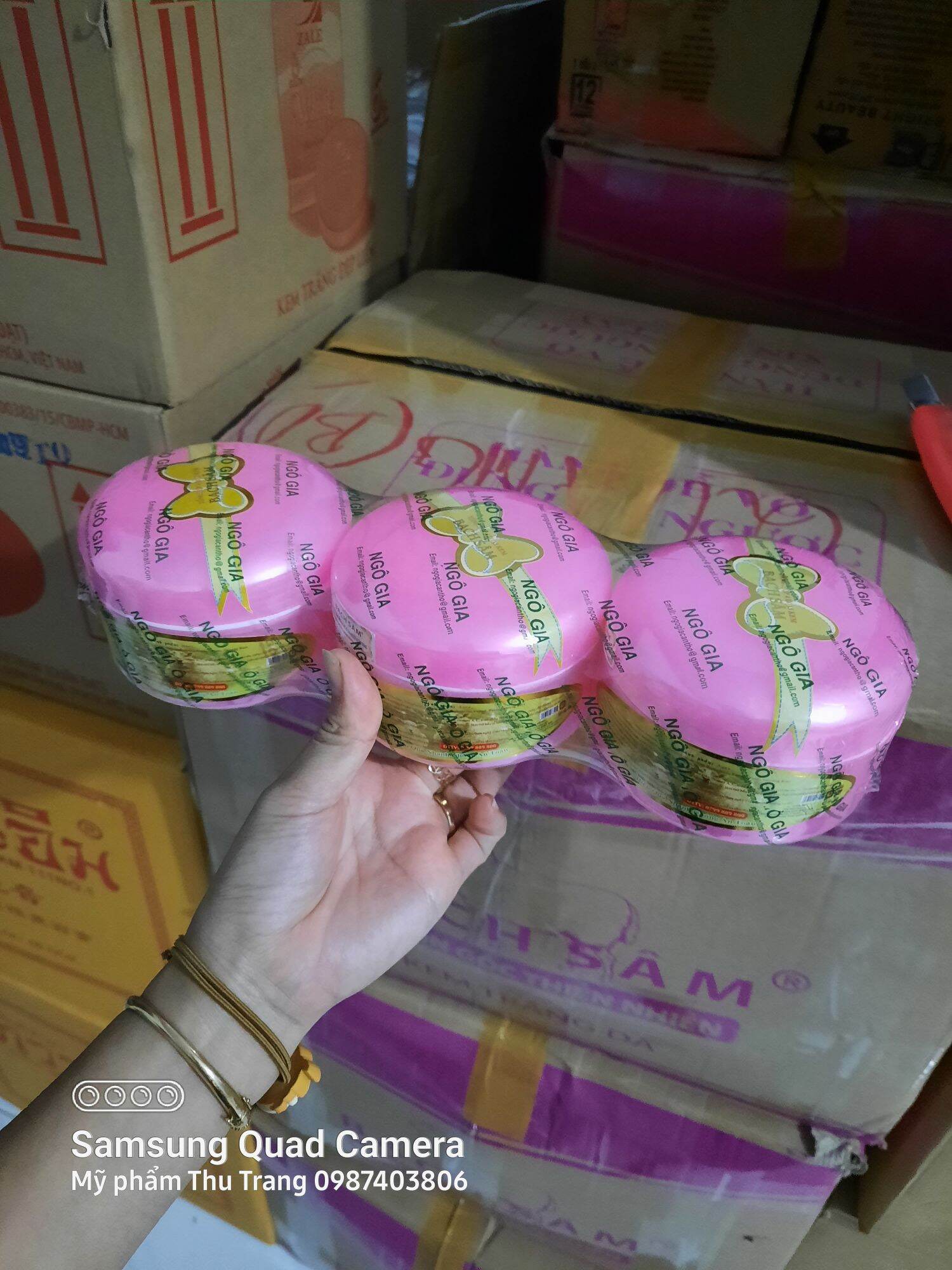 Kem cốt bạch sâm ngô gia