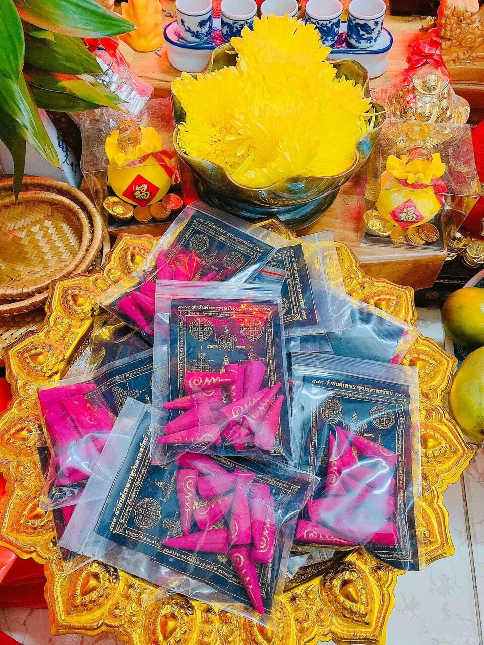 Set 10 viên 𝐓𝐑𝐀̂̀𝐌 PHƯỢNG HOÀNG 𝐂𝐇𝐈𝐄̂𝐔 𝐓𝐀̀𝐈 - 𝐊𝐄́𝐎 𝐊𝐇𝐀́𝐂𝐇 - 𝐆𝐈𝐀̉𝐈 𝐗𝐔𝐈 (đã sên thầy tài chùa thái)