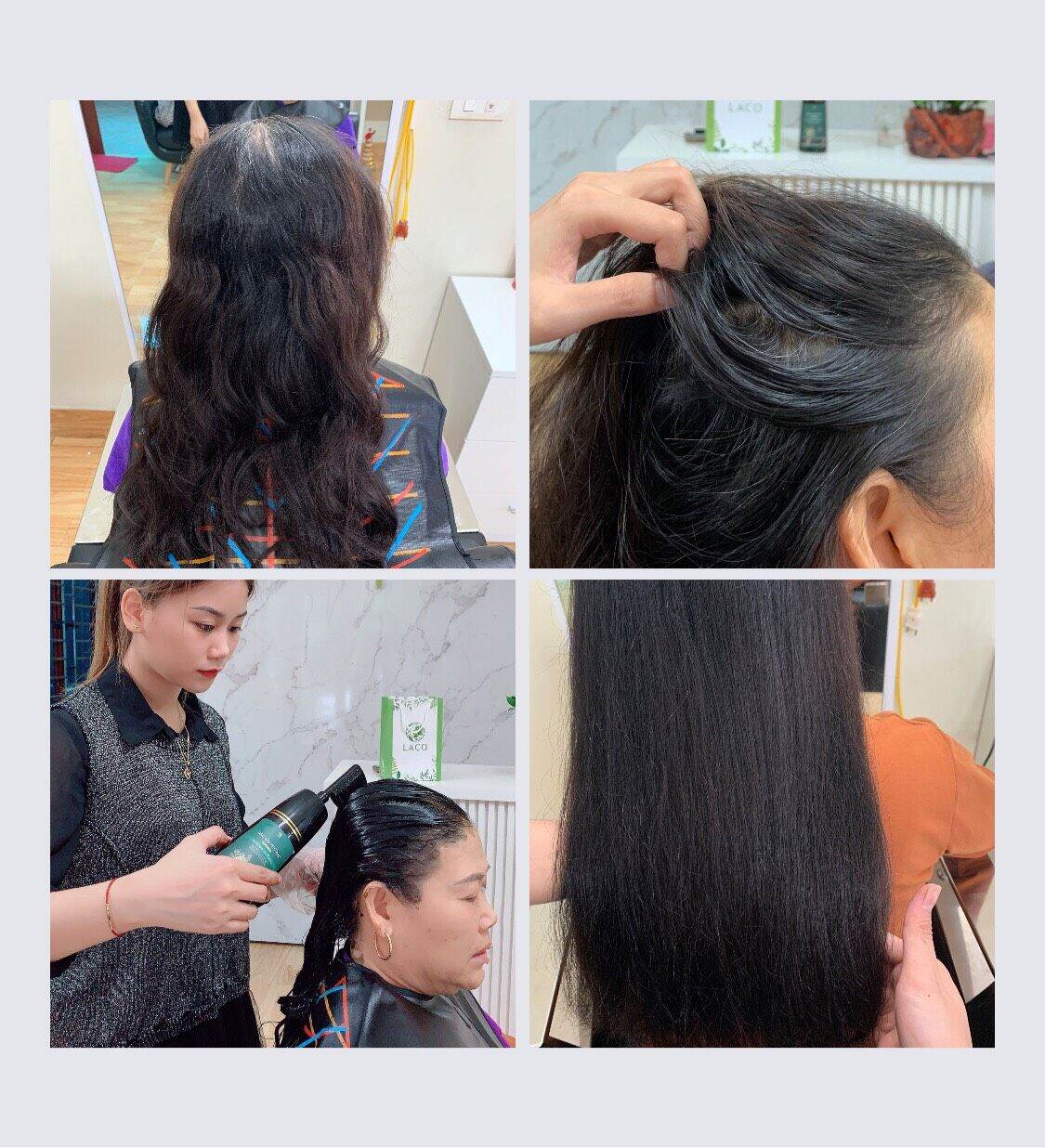 DẦU GỘI PHỦ BẠC MÀU ĐEN.