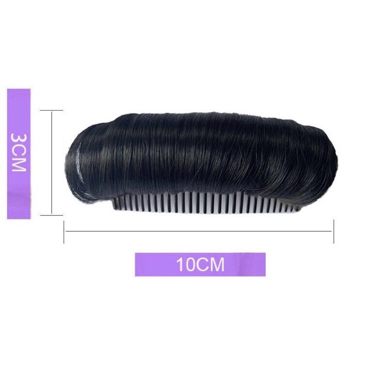 Tóc giả độn phồng mái loại cài bằng tóc tơ