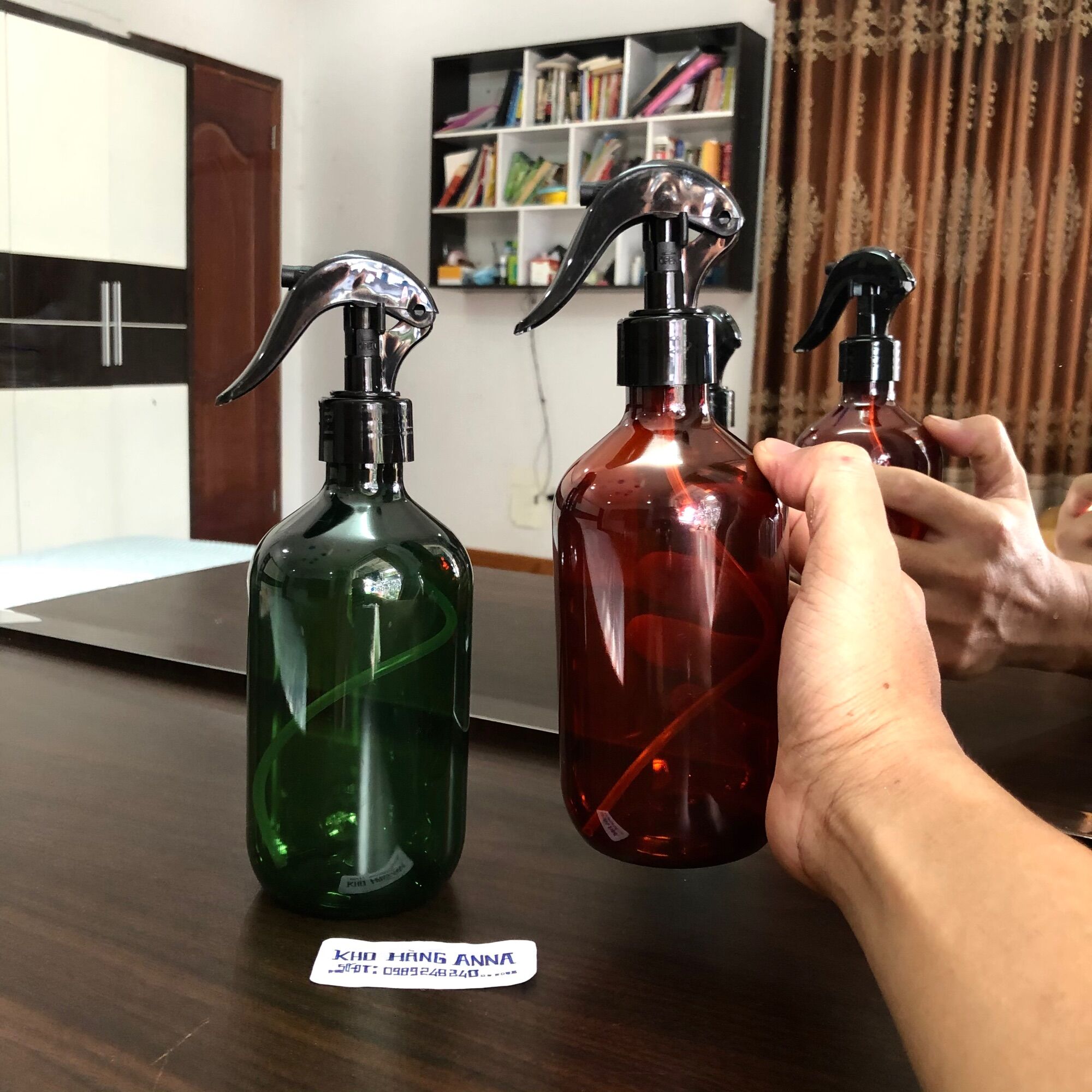 Chai xịt nước phun sương 500ml - Chai xịt tóc đẹp - Chai xịt barber / xịt khuẩn / xịt cồn - Chai bóp cò xịt nước tưới cây