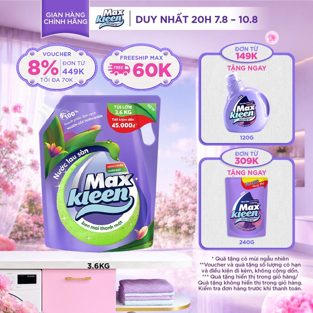 Túi Nước Lau Sàn MaxKleen 3.6kg