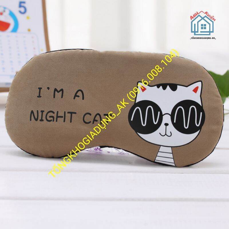 Bịt mắt vải ngủ du lịch mềm mại