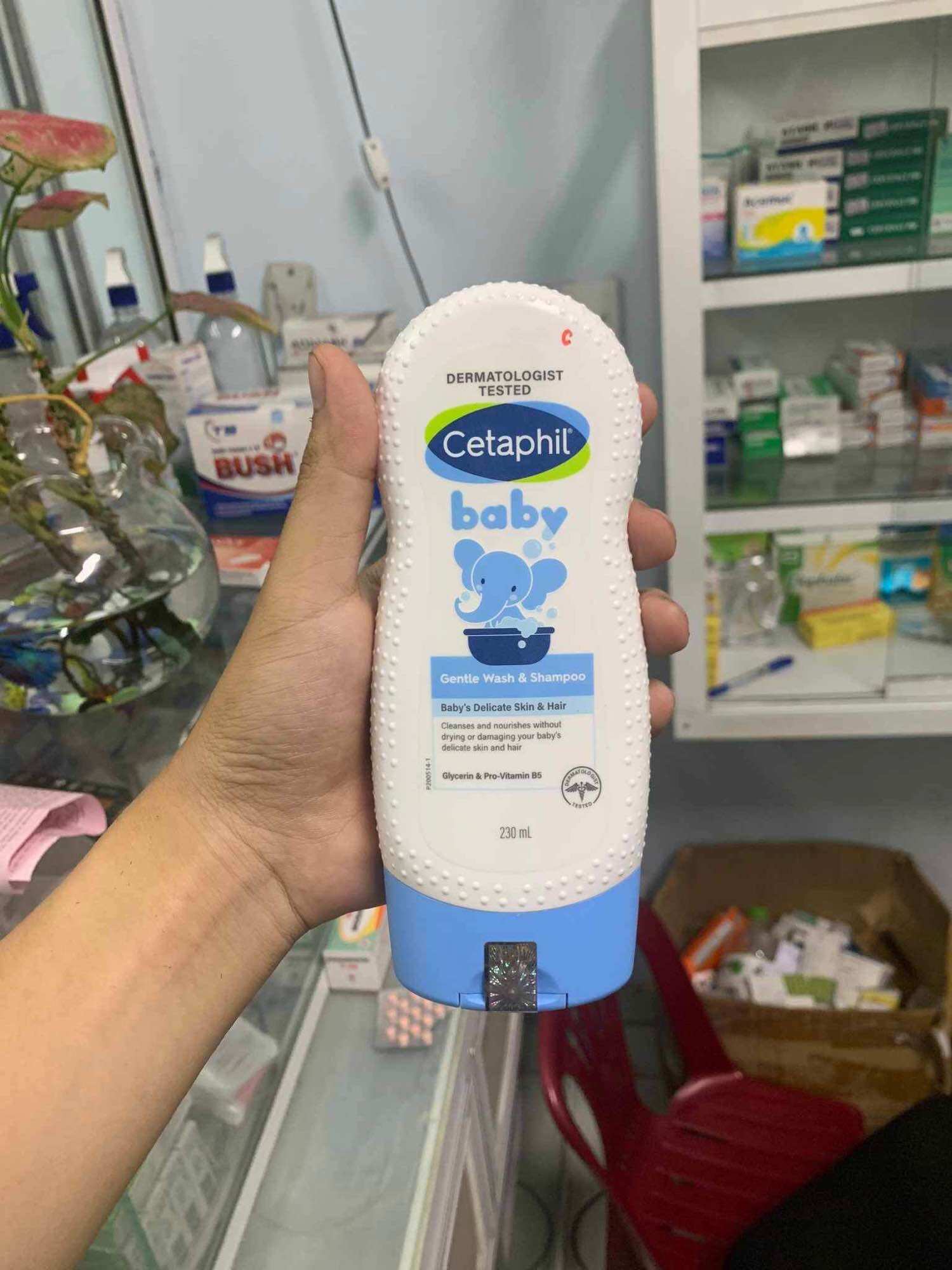 Cetaphill tắm gội cho bé