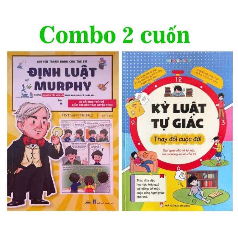  Định luật Murphy - Kỷ luật tự giác thay đổi cuộc đời  dành cho trẻ 5 - 13 tuổi  