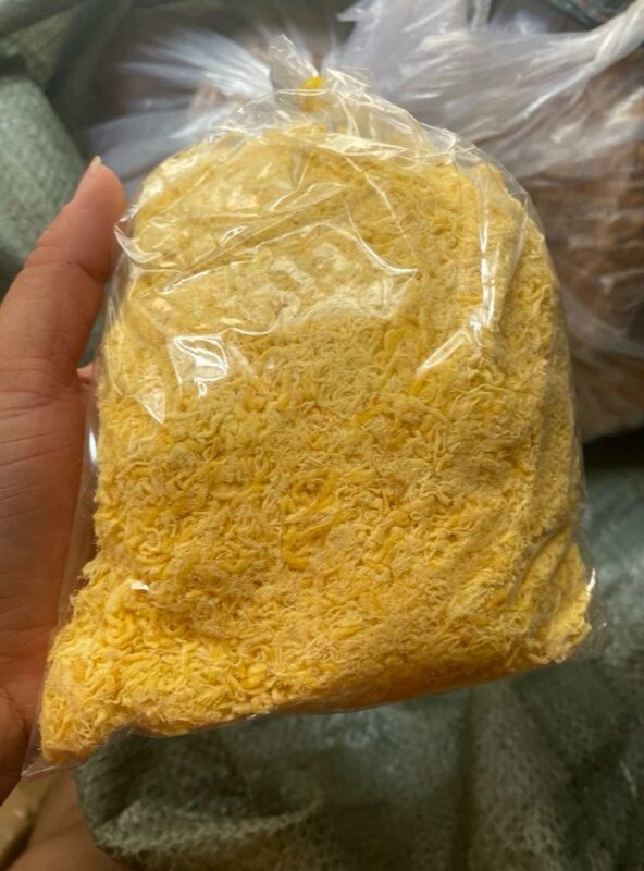 500gr chà bông gà sợi làm bánh tráng nướng 60k