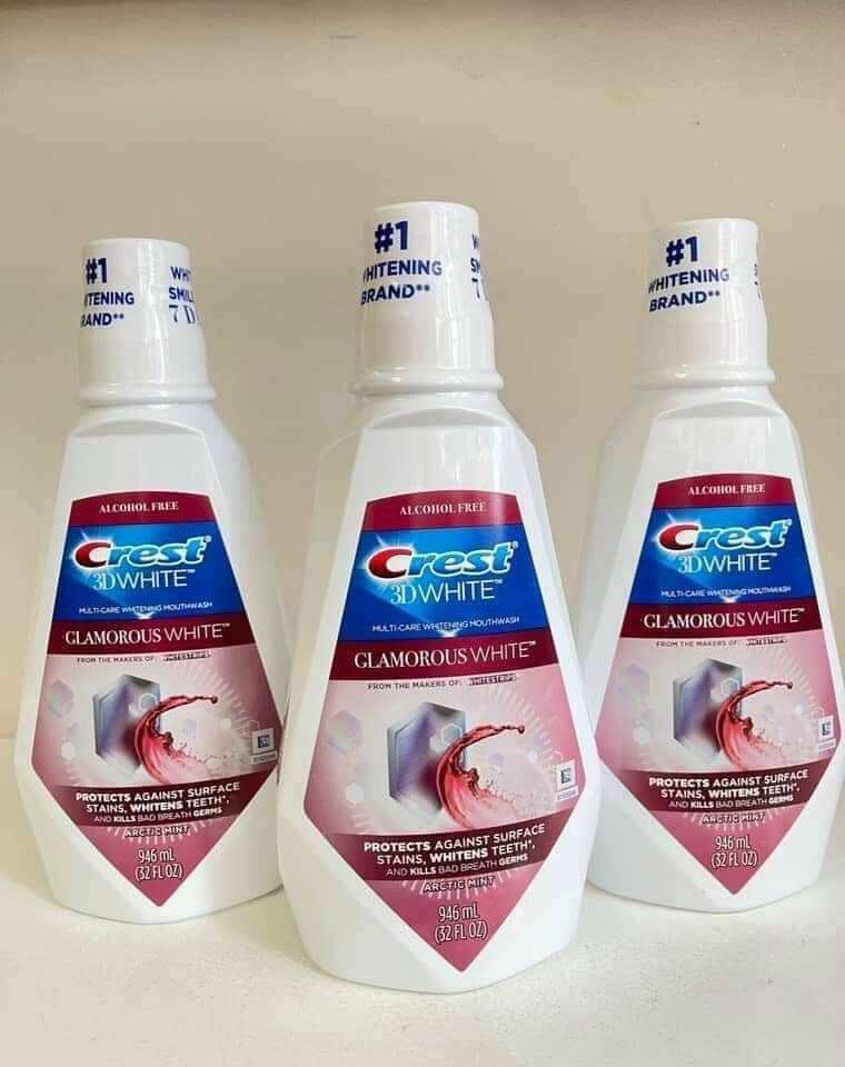 nước súc miệng Crest 3d 946ml