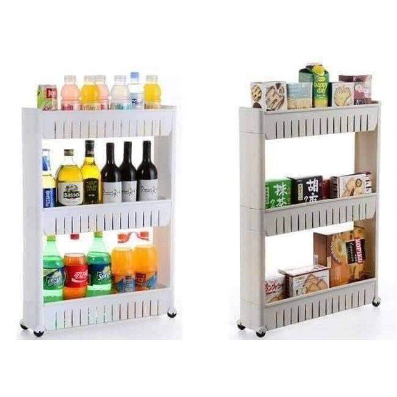 Kệ 3 tầng có bánh xe loại 1