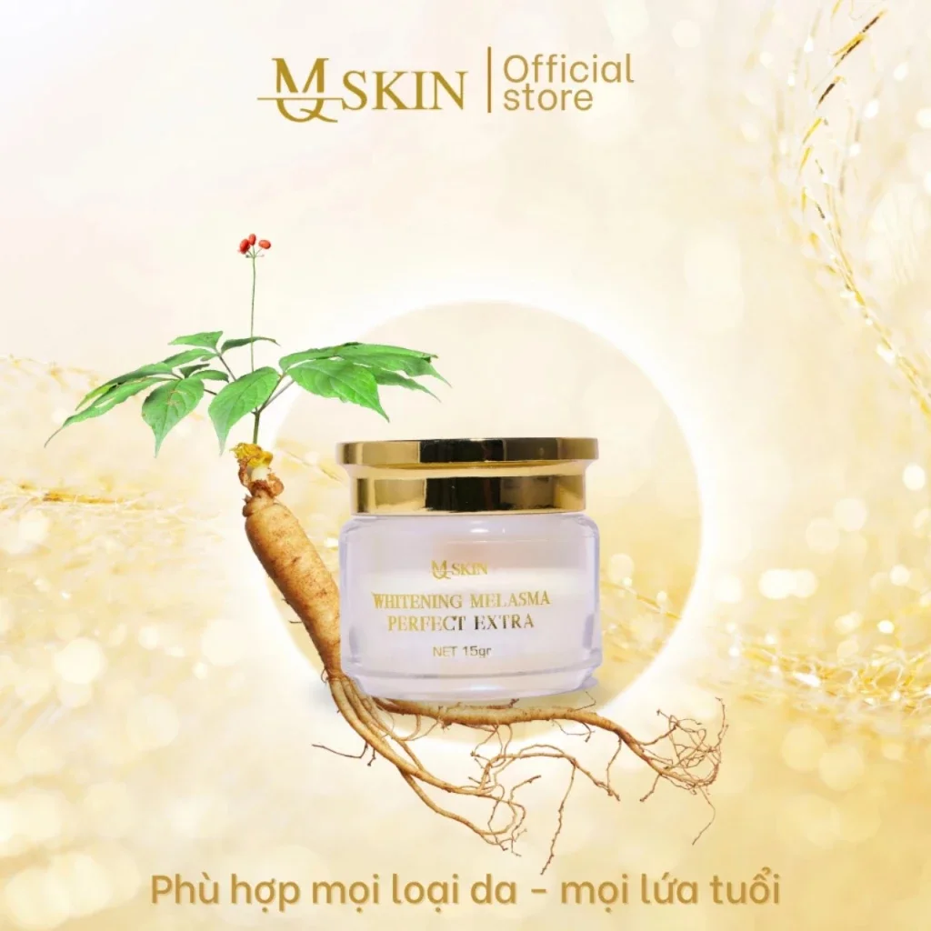 Combo Kem Cốt Nám Sâm Vàng MQ SKIN (4 món)