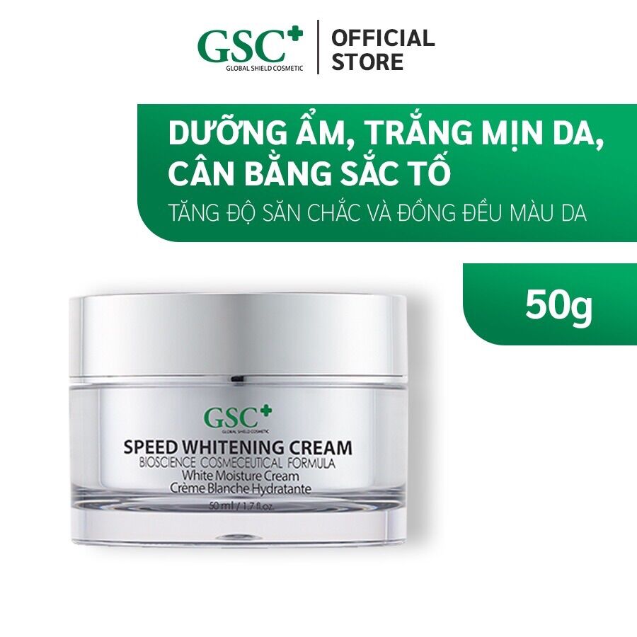 Kem dưỡng trắng da gsc