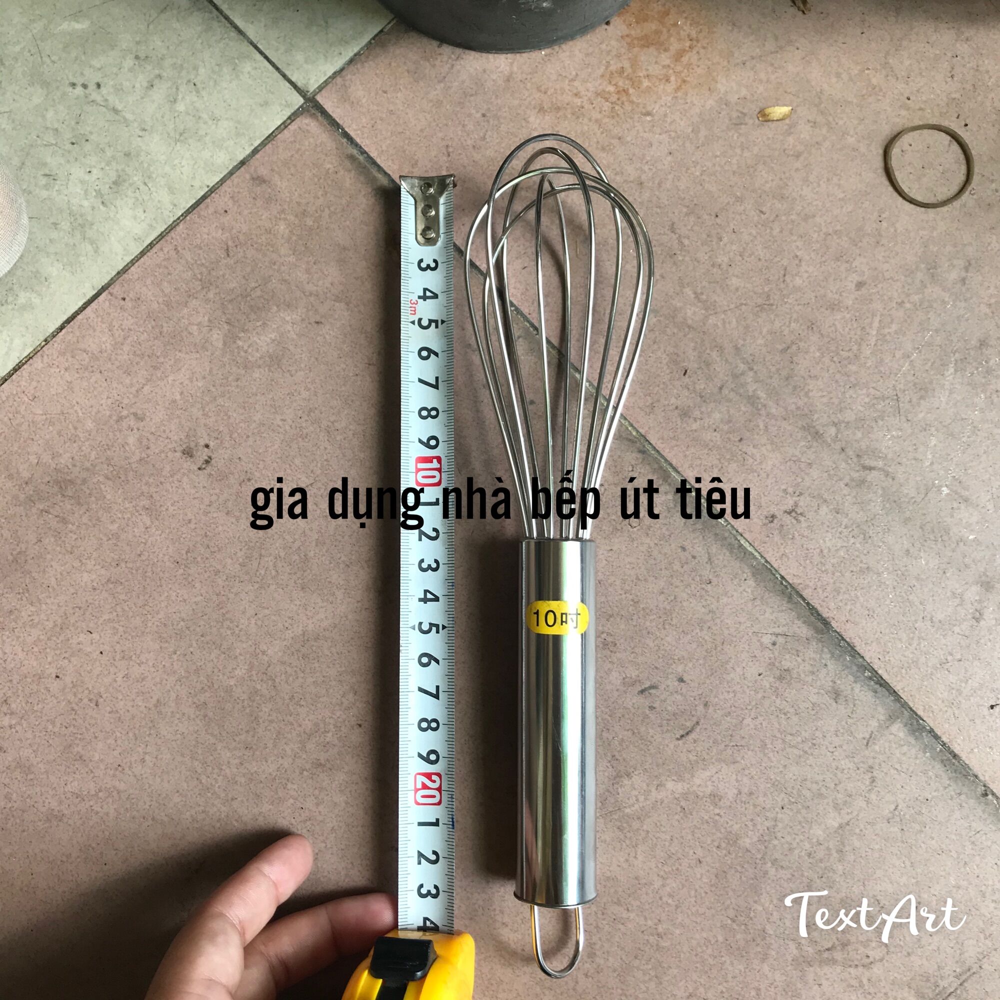 Dụng cụ đánh trứng đánh bột inox 3 size