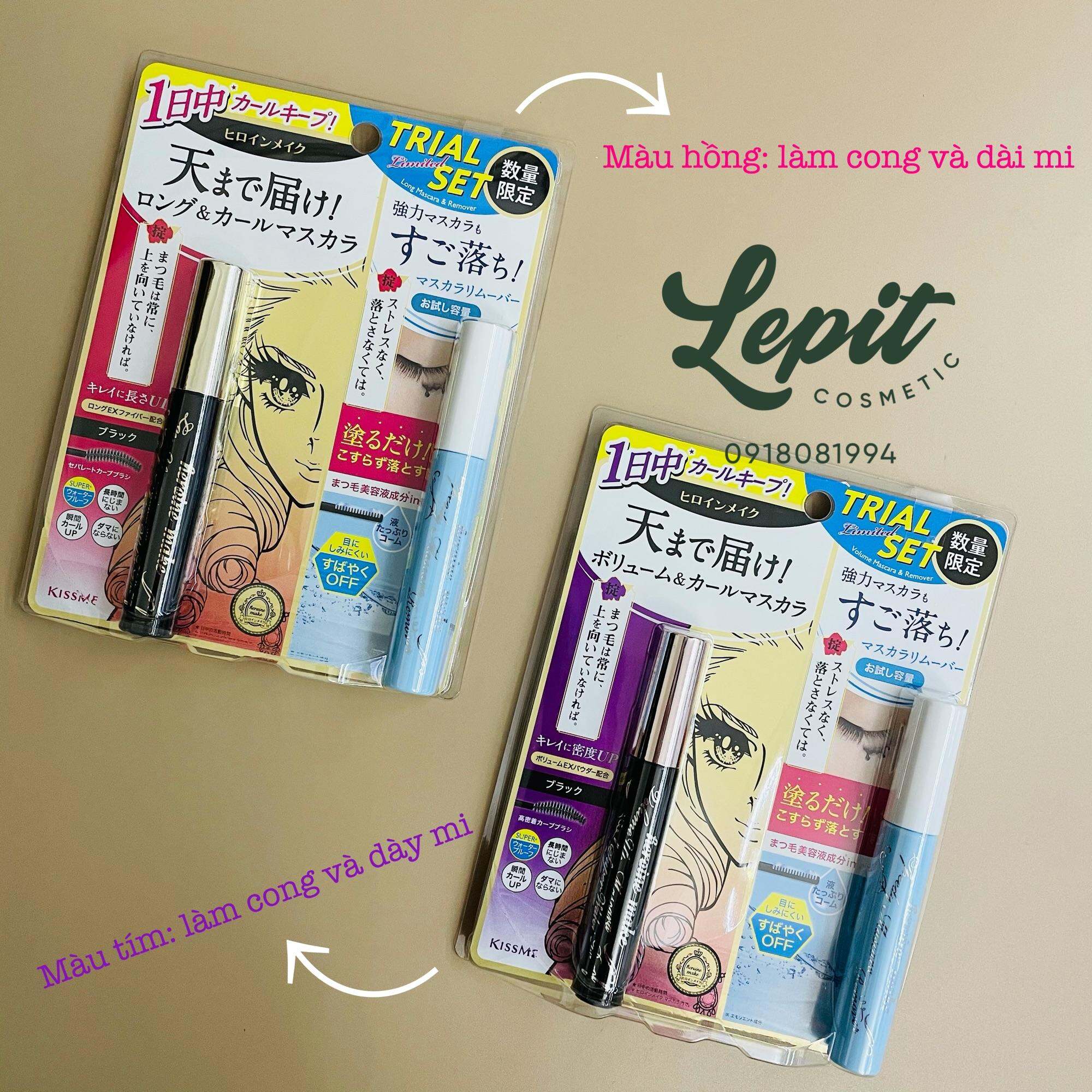 Chuốt Mi Mascara Chống Nước Kiss me Heroin Nhật Bản