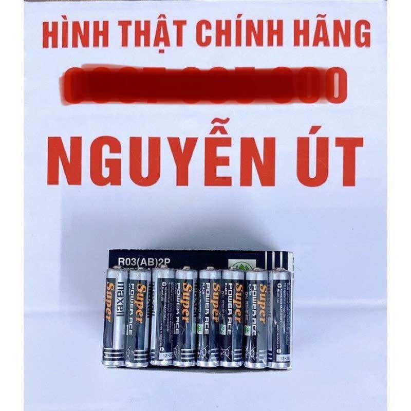 Pin maxell super AAA nhí hộp 40 viên hàng cty
