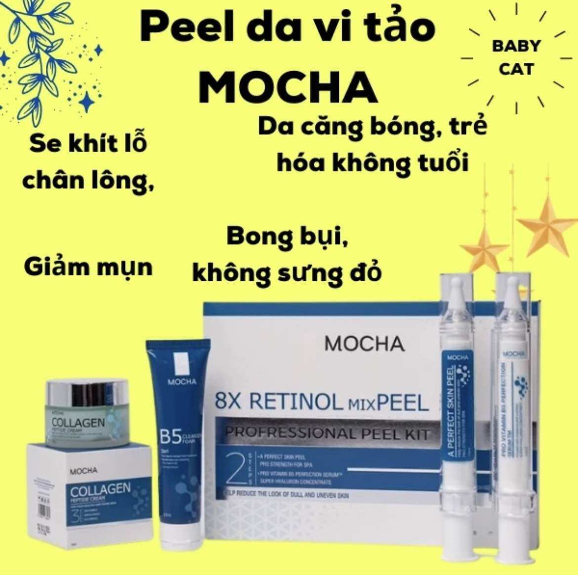Peel da Mocha Retinol MUA 1 được 5 sản phẩm