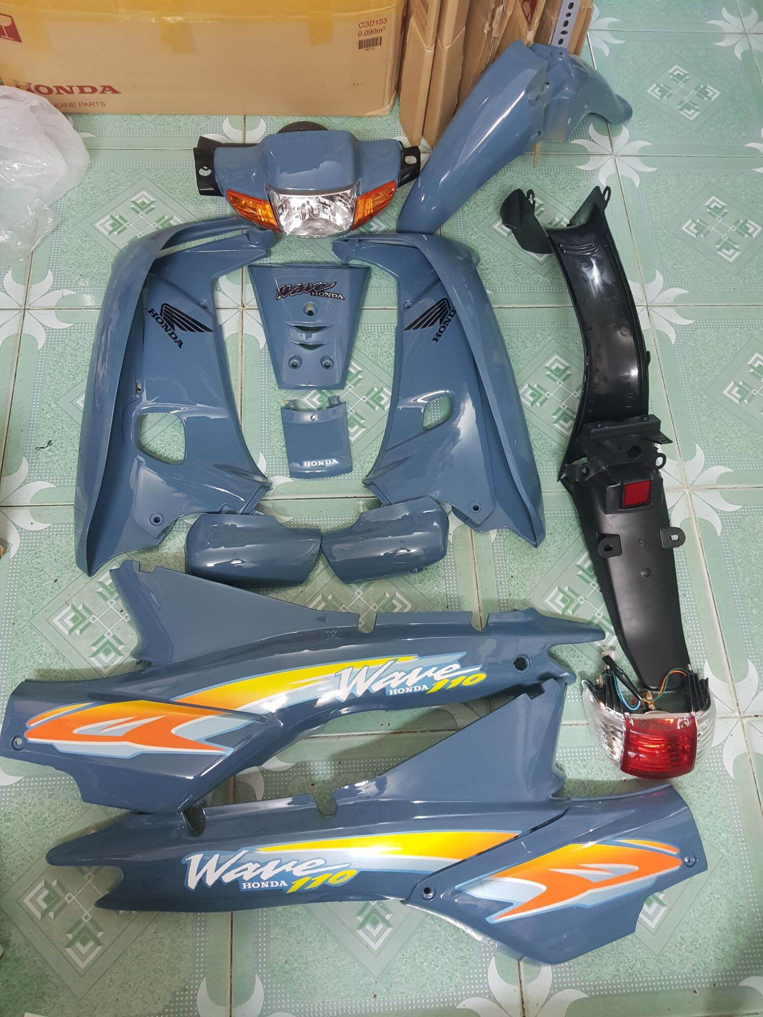 Full dàn áo wave xi măng