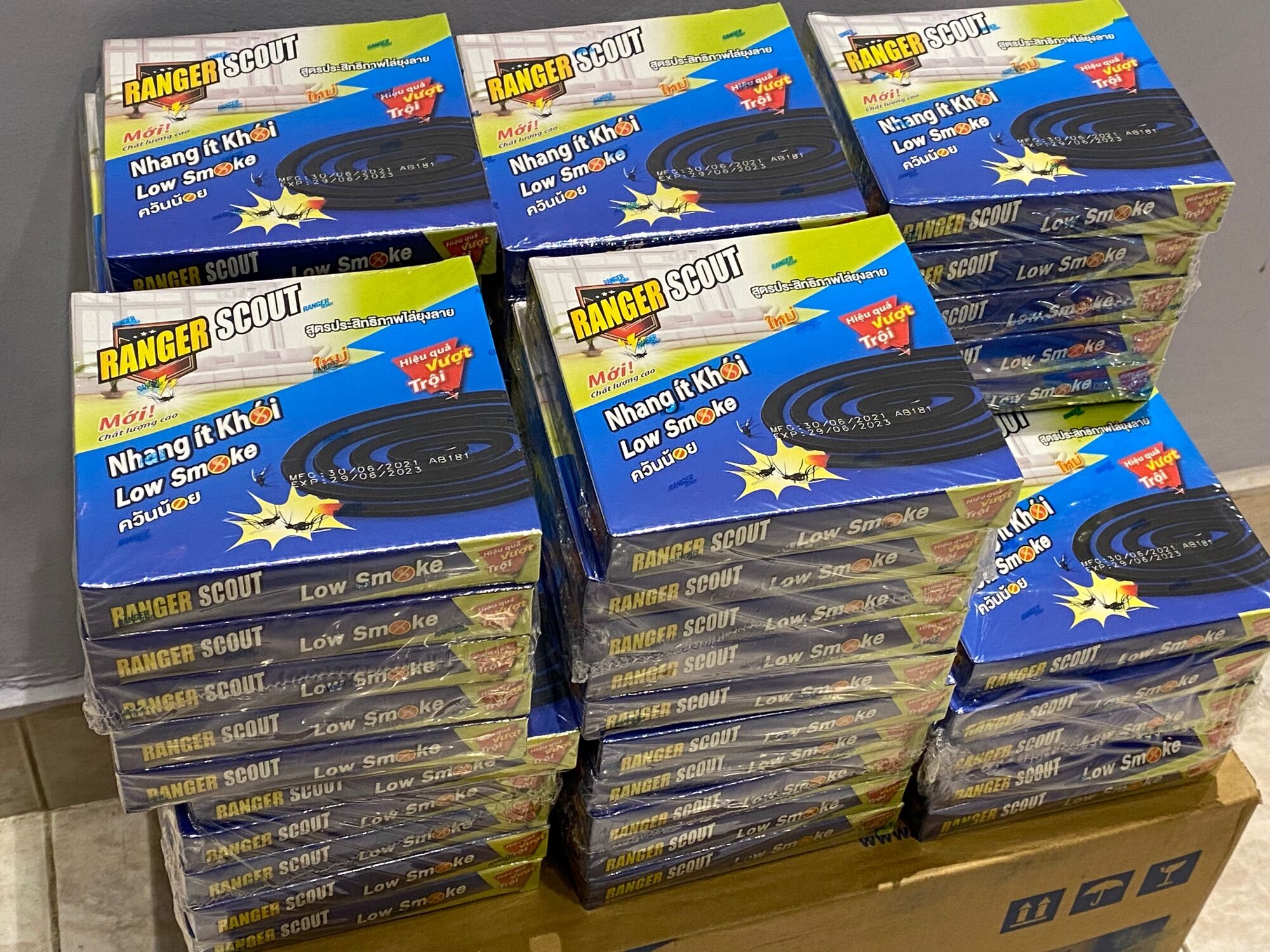 5 Hộp Nhang Muỗi Ranger Scout ÍT KHÓI- KHÔNG MÙI