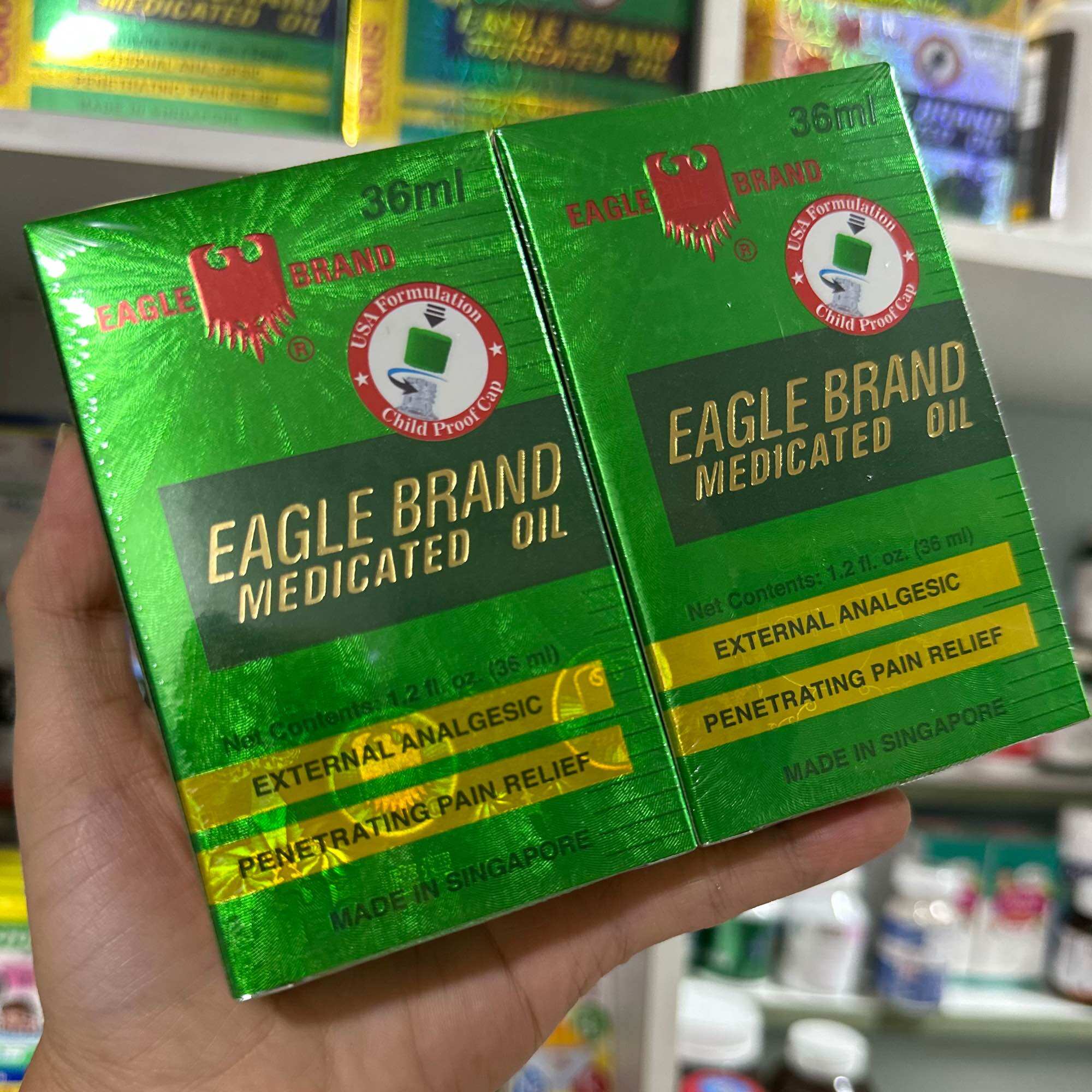 (Date 12/27) Dầu xanh Mỹ size đại 36ml
