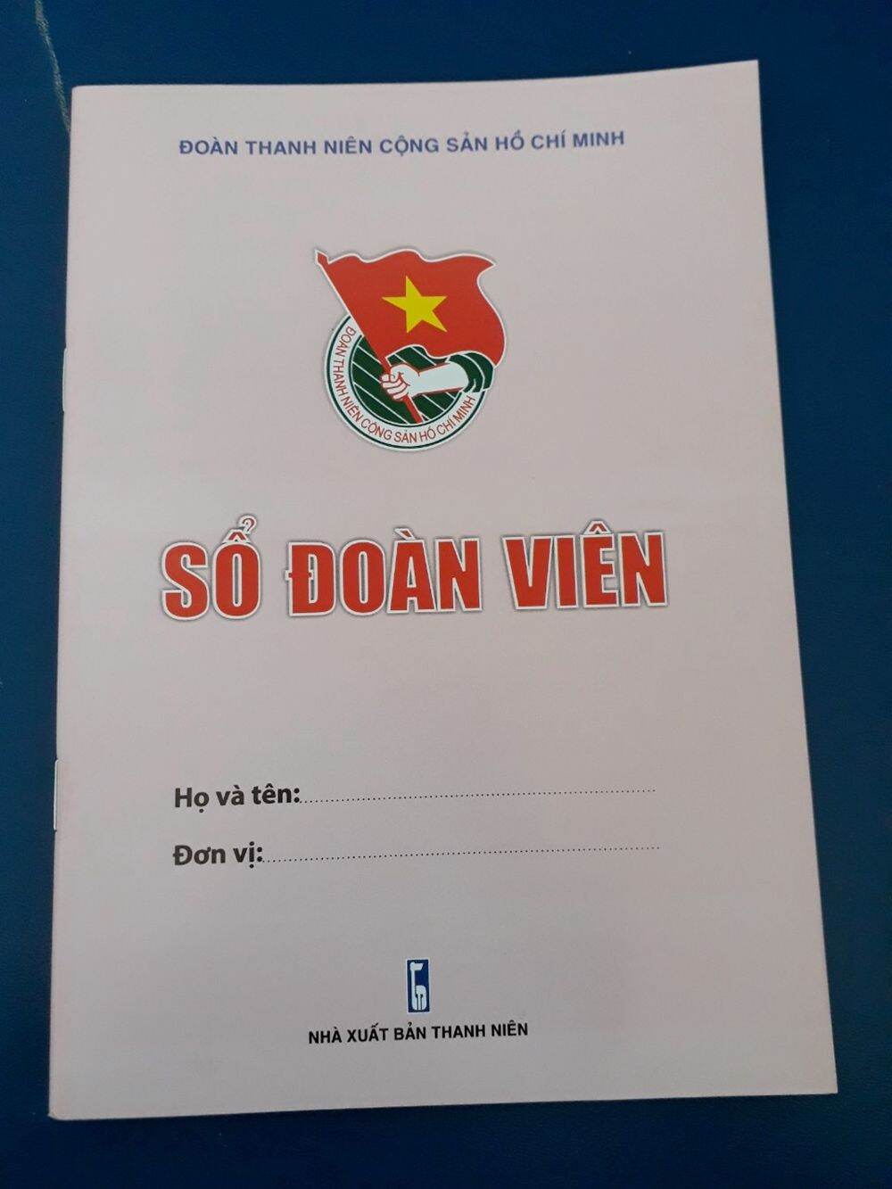 Sổ đoàn viên hồng set 20 cuốn