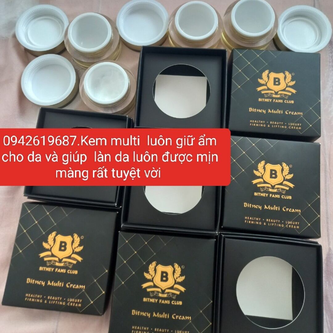 Bitney Multi Cream tuyệt vời chỉ sau vài phút