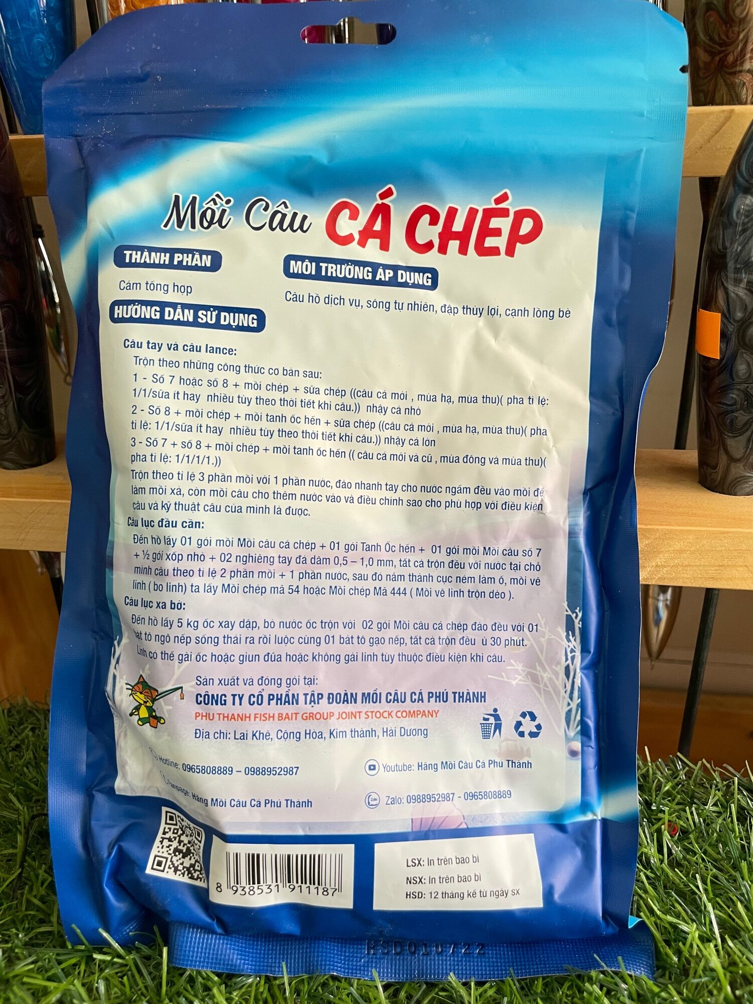 [ComBo] 2 Gói Mồi Phú Thành Các Loại