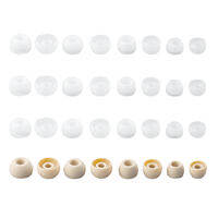 Nút Tai Silicon KBEAR 4540 Coffee Thiết Kế Công Thái Học Nhiều Kích Cỡ XS/S/M/L Đệm Tai Thoải Mái Bảo Vệ Tai.