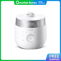 Cuckoo | Nồi cơm điện áp suất Cuckoo Twin Pressure IH đường mía thấp cho 10 người CRP-LHLR1010FW (Hàng chính