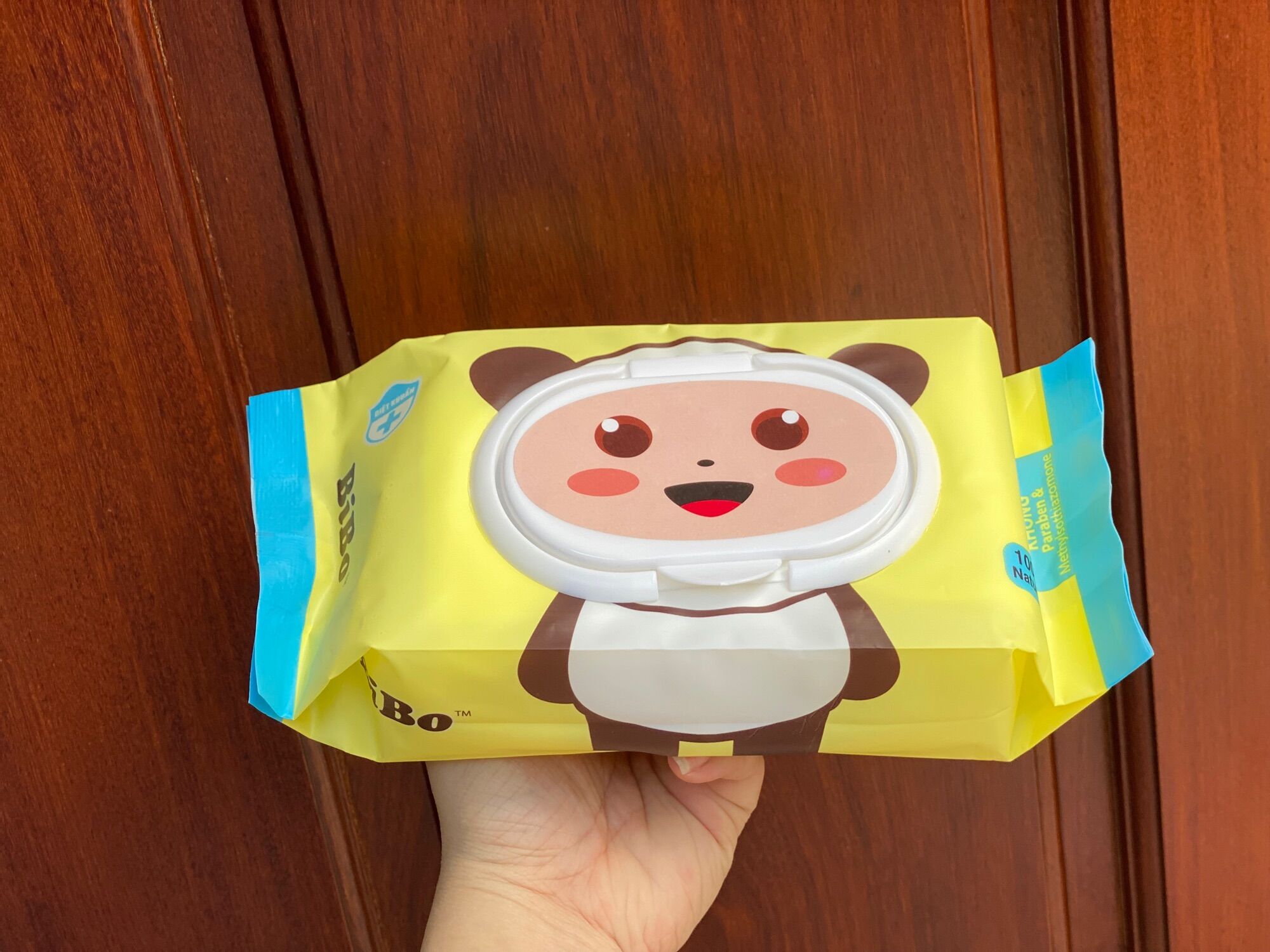 Khăn ướt Bibo không mùi 100 tờ