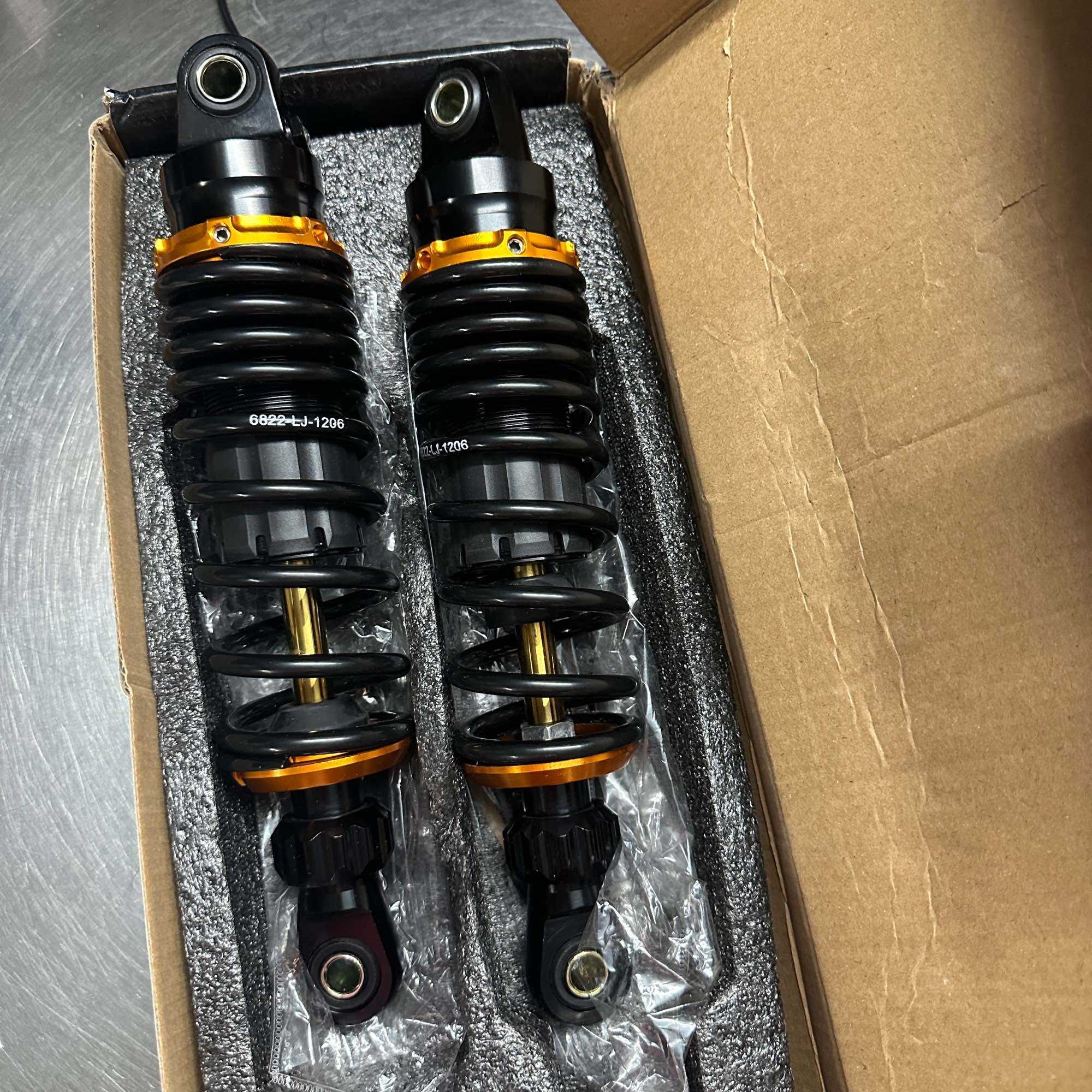 phuộc sau ty vàng gắn sirius jupiter taurus cub 280mm