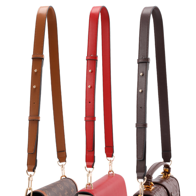Thin Bag with Shoulder Crossbody Shoulder Strap Soft Leather Wide Bag Strap Accessories Replacement Speedy Women's Bag Backpack Belt Single Buy All-Match