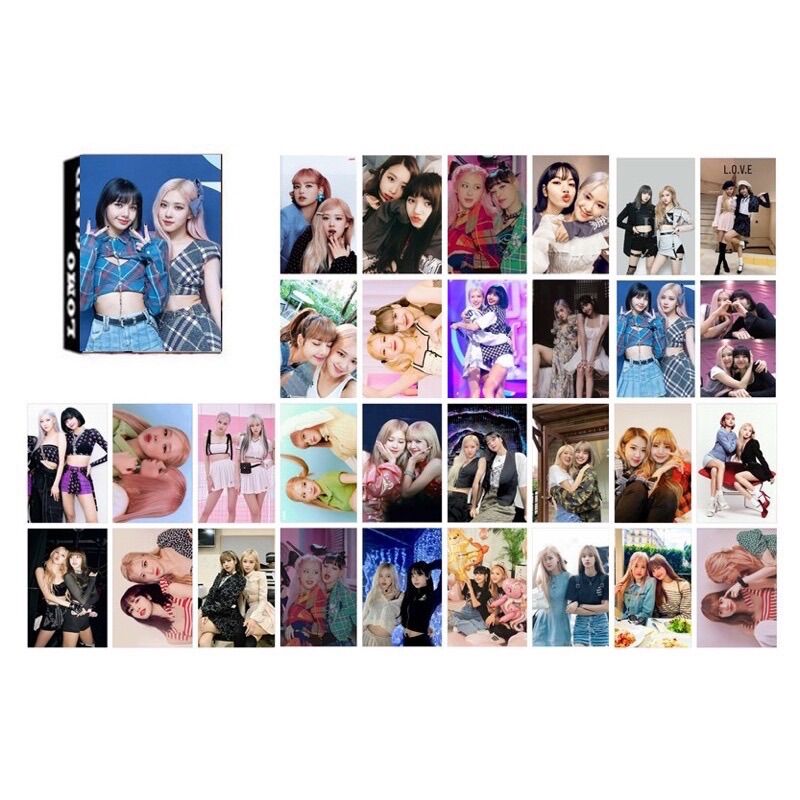 Lomo hình ảnh otp lichaeng Lisa Rose Blackpink