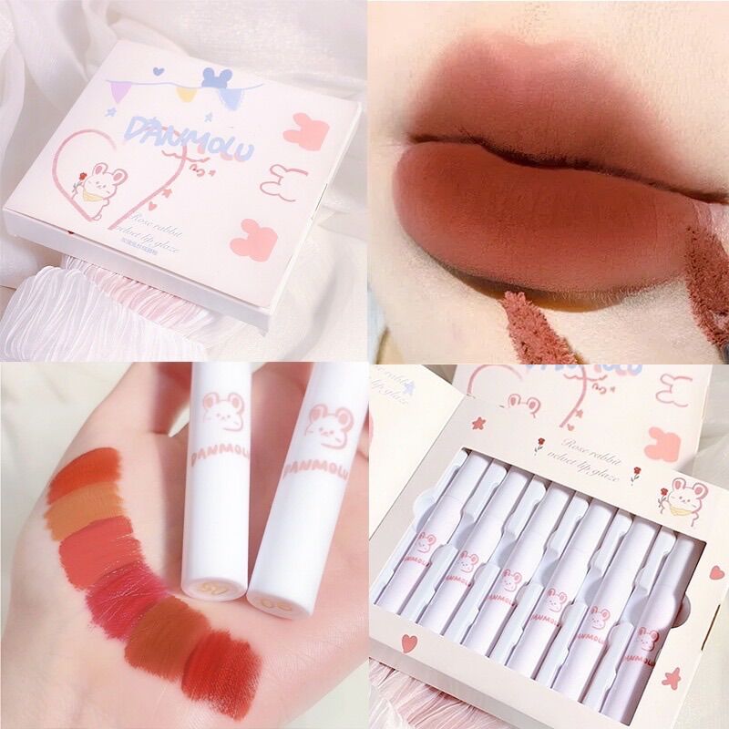 Set 6 son danmolu chính hãng màu cực đẹp