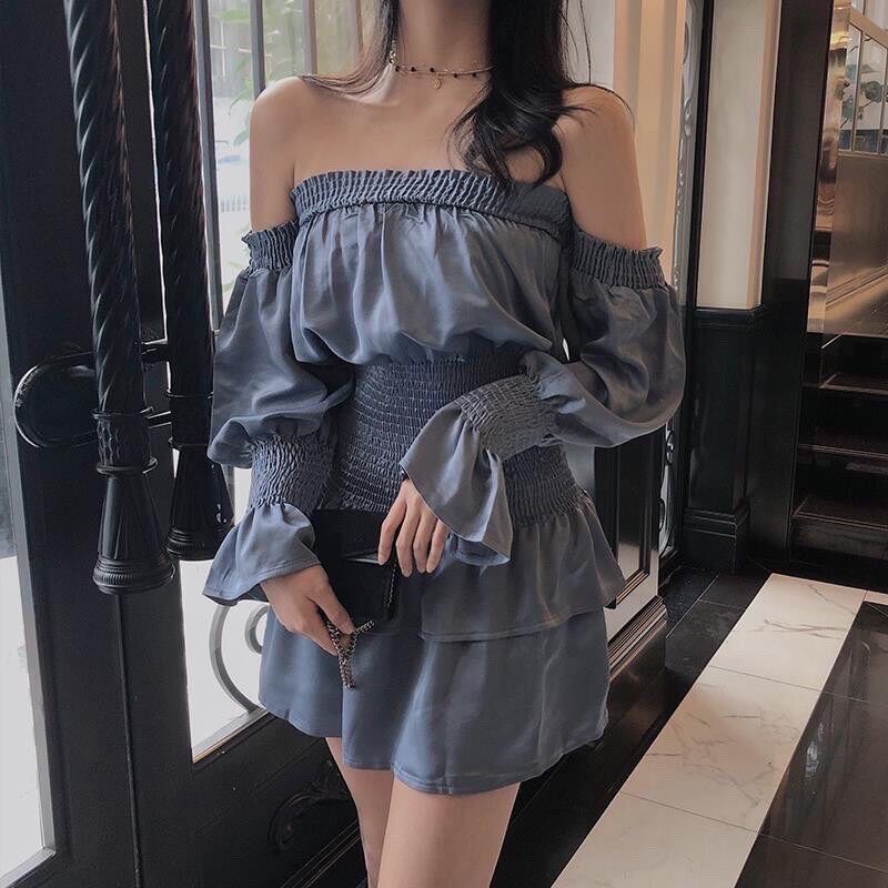 ĐẦM QUẢNG CHÂU NHÚN EO TÔN DÁNG