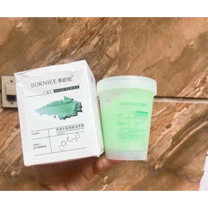 TẨY TẾ BÀO CHẾT CHO TÓC JIORNIEE GIÚP GIẢM GẦU VÀ DẦU CHO TÓC