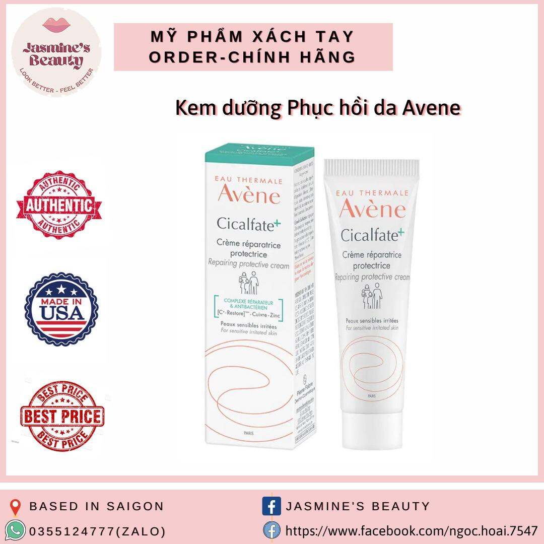 Kem Dưỡng Phục Hồi Da Avene Cicalfate 100ml ( bill Pháp)