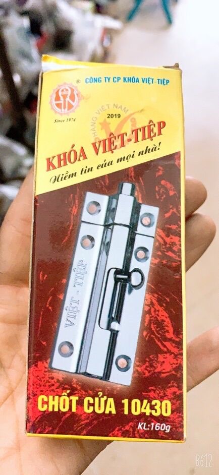 Chốt cửa Việt Tiệp 10430