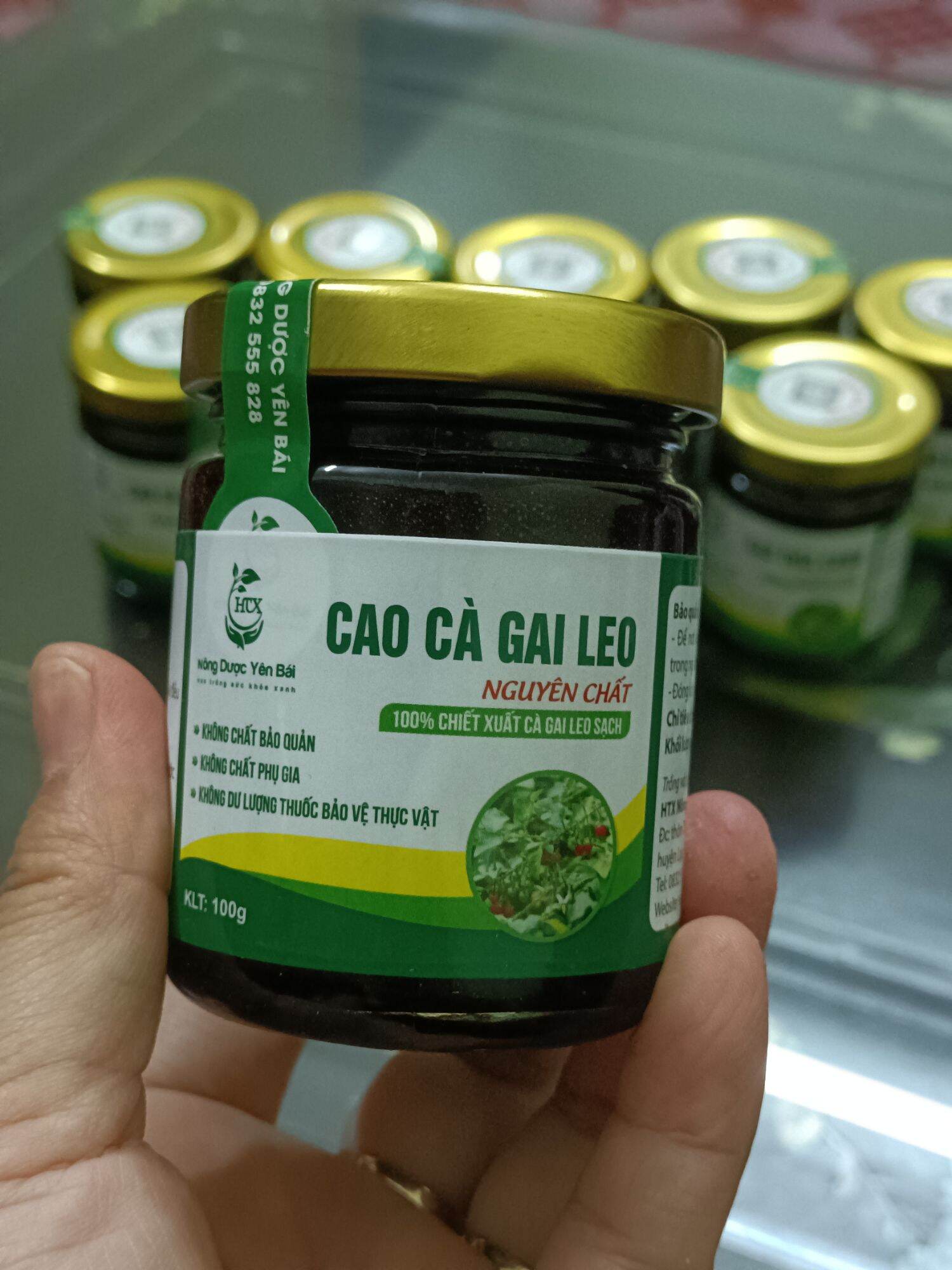 Cao cà gai Leo nguyên chất-100gram