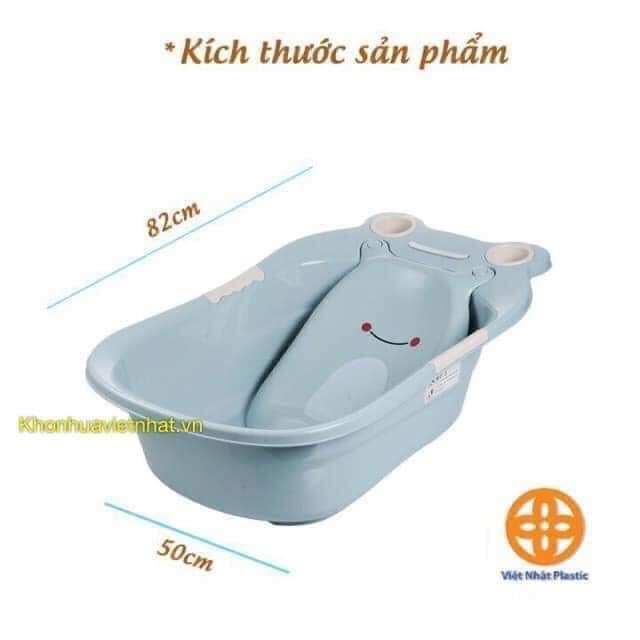 Chậu tắm thau tắm hình ếch cho bé
