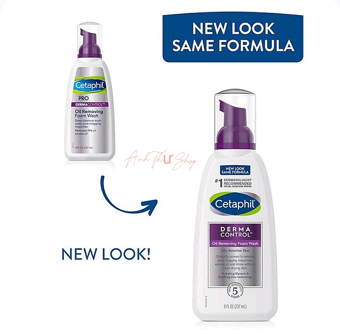[Hàng Canada] Sữa rửa mặt tạo bọt CETAPHIL Gentle Foaming Cleanser/Foaming