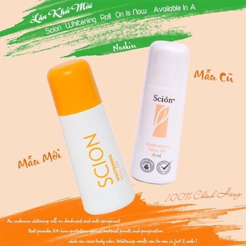 Lăn khử mùi Scion Nuskin 75ml