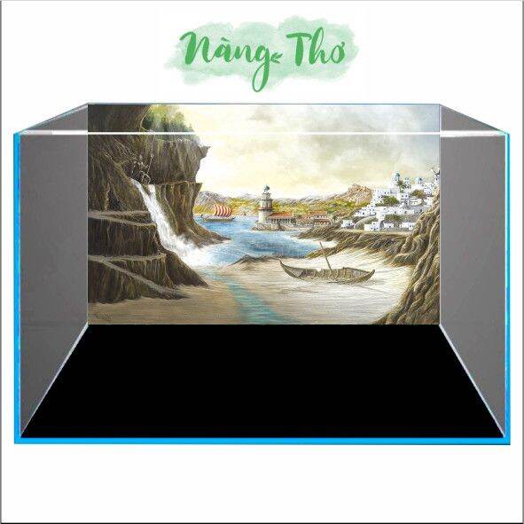 Tranh hồ cá 3d_nt_ siêu đẹp_ giá rẻ