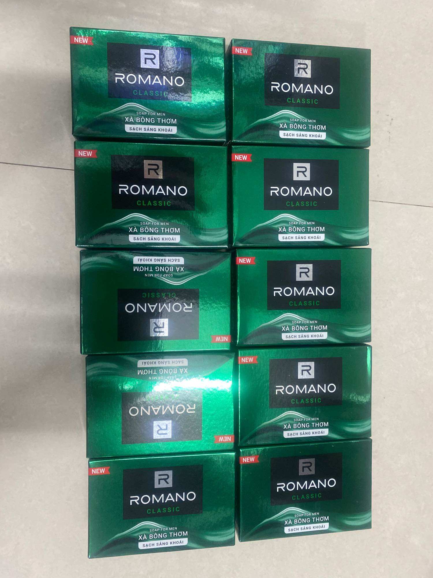 Combo 10 cục romano classic 90g