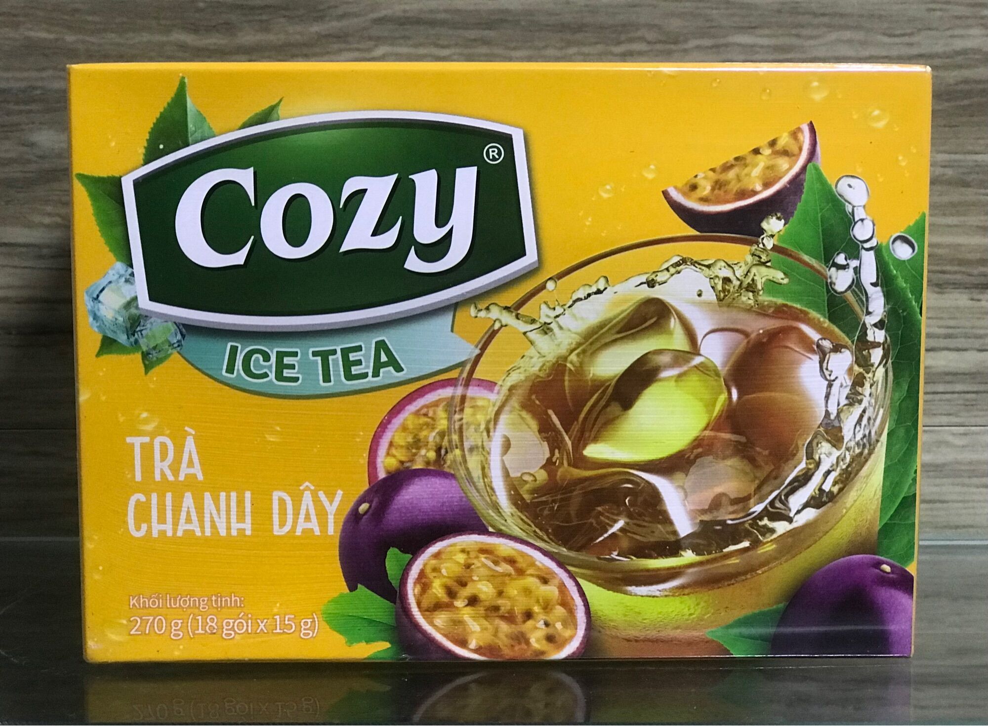 [HCM]Trà Chanh Dây hoà tan /Hộp 270g (18 gói *15g)