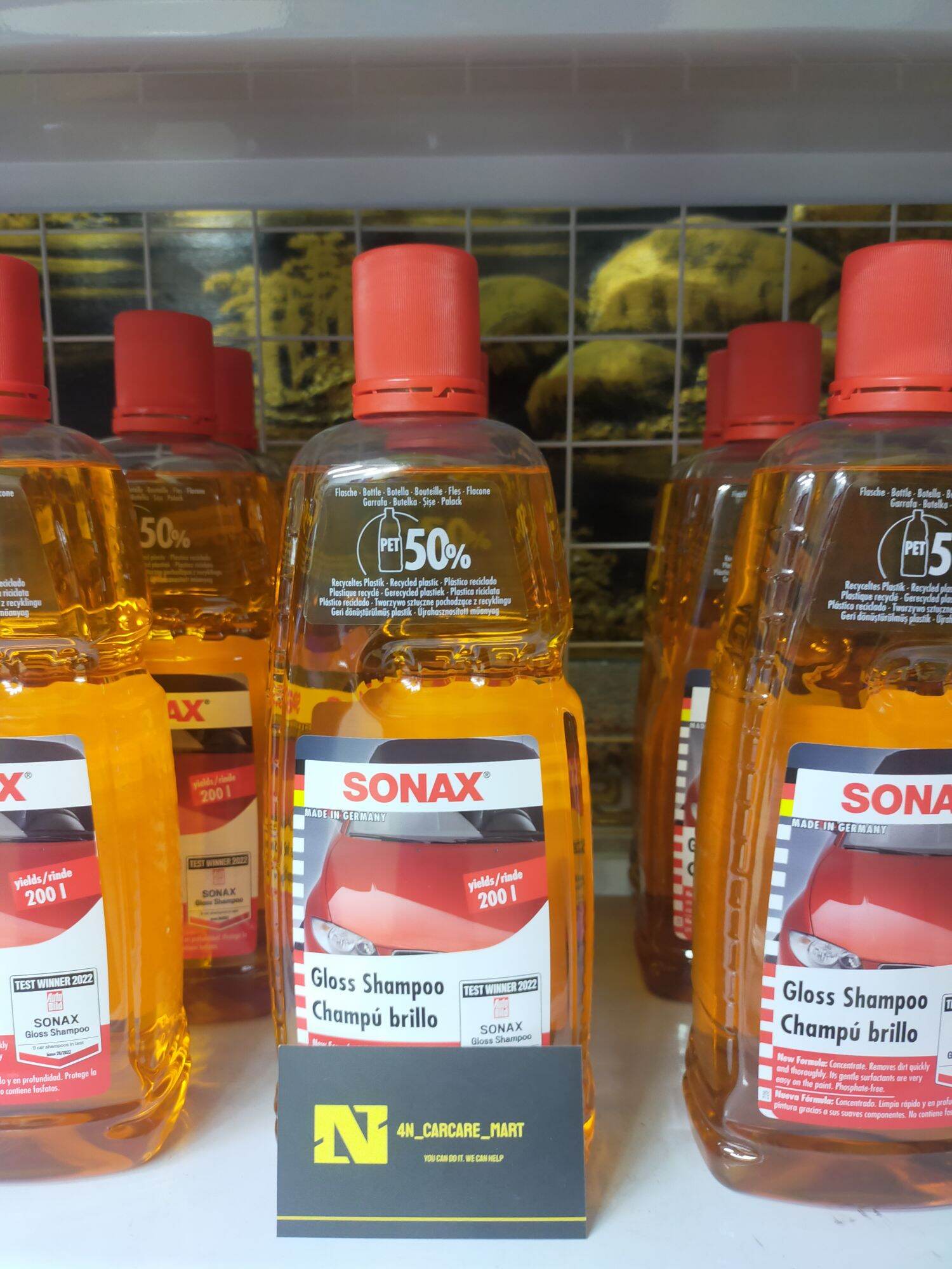 Nước rửa xe Sonax Gloss Shampoo 1lit 
